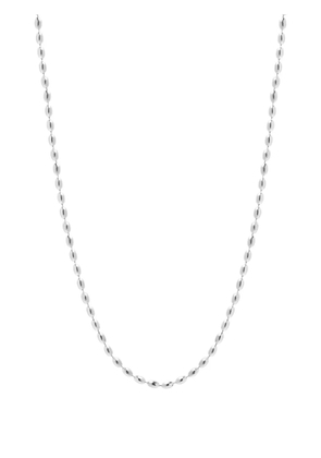 Nialaya Jewelry beaded-chain necklace - Silver