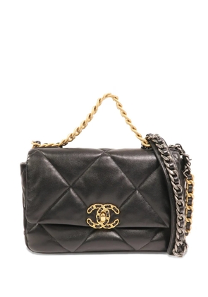 CHANEL Pre-Owned C19 quilted shoulder bag - Black