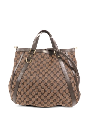 Gucci Pre-Owned GG-canvas tote bag - Brown