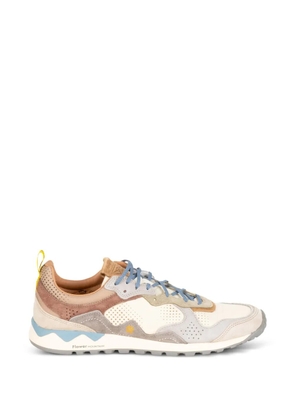 FLOWER MOUNTAIN Puerh Uni Limited Edition perforated sneakers - Neutrals