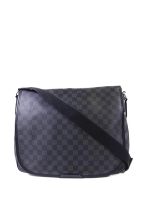 Louis Vuitton Pre-Owned GM Damier Graphite Daniel shoulder bag - Black