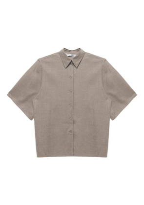 Carven short-sleeve collared shirt - Neutrals