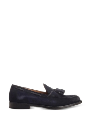 corvari Misano leather tassel loafers - Blue
