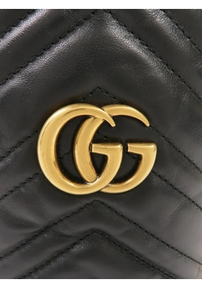 Gucci Pre-Owned GG Marmont mini bucket bag - Black