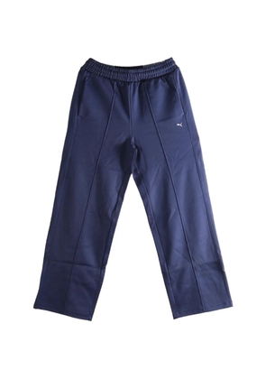 PUMA T7 logo-embroidered track pants - Blue
