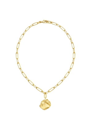 YOJ Mao paperclip-chain necklace - Gold