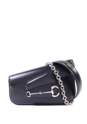 Gucci Pre-Owned Horsebit 1955 shoulder bag - Black