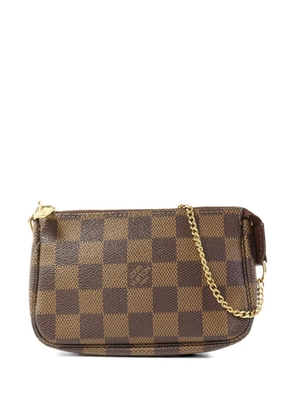 Louis Vuitton Pre-Owned mini Pochette shoulder bag - Brown