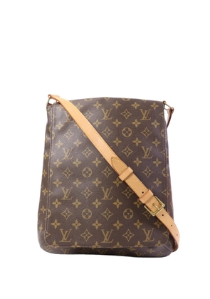 Louis Vuitton Pre-Owned Musette monogram-pattern shoulder bag - Brown