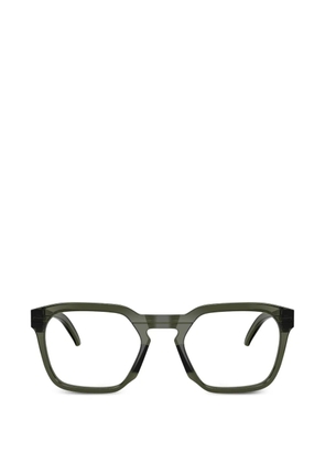 Oakley HSTN SQ geometric-frame glasses - Green