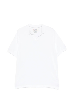 MC2 Saint Barth embroidered-logo T-shirt - White