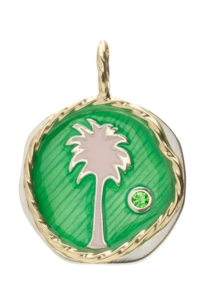 Pascale Monvoisin 9kt yellow gold Faro tsavorite pendant