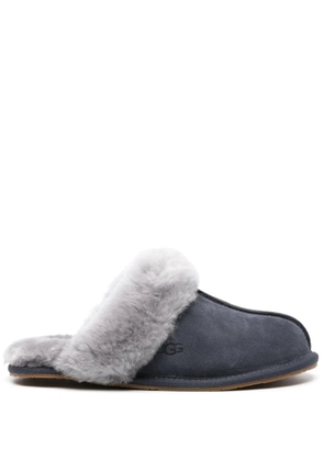 UGG round-toe shearling slippers - Blue