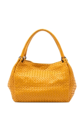 Bottega Veneta Pre-Owned 2012-2025 Nappa Intrecciato Parachute tote bag - Yellow