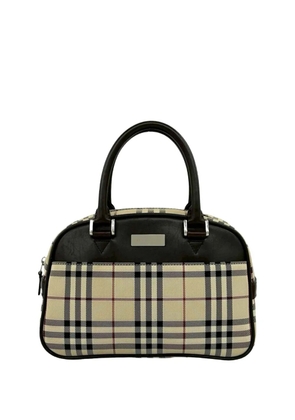 Burberry Pre-Owned 2000-2017 House Check Canvas handbag - Neutrals