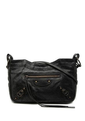 Balenciaga Pre-Owned 2005 Lambskin Motocross Classic Hip crossbody bag - Black