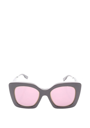 Gucci Pre-Owned square-frame sunglasses - Black