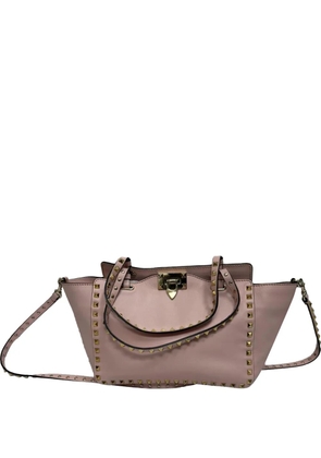 Valentino Garavani Pre-Owned 2010s Rockstud Trapeze tote bag - Pink