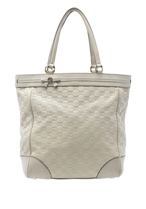 Gucci Pre-Owned 2016-2026 Guccissima Mayfair tote bag - White