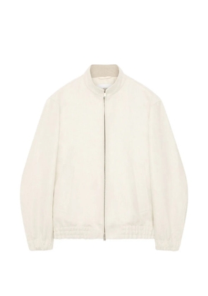 Lardini textured linen jacket - Neutrals