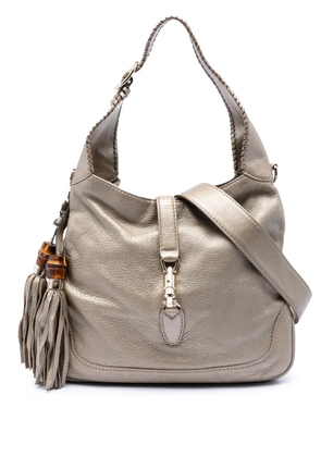 Gucci Pre-Owned 2016-2026 Medium Calfskin New Jackie satchel - Gold
