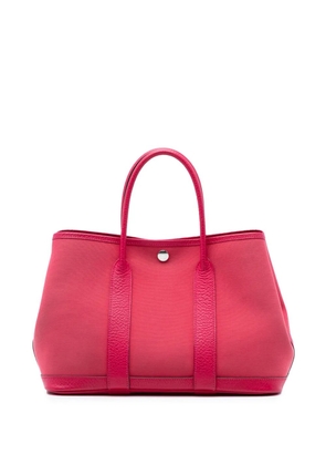 Hermès Pre-Owned 2020 Toile and Negonda Garden Party 30 tote bag - Pink