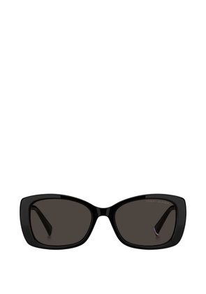 Tommy Hilfiger rectangle-frame sunglasses - Black