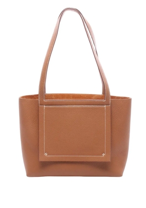 Hermès Pre-Owned 2024 Clemence Cabasellier 31 tote bag - Brown