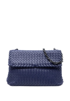 Bottega Veneta Pre-Owned 2012-2026 Medium Nappa Intrecciato Olimpia shoulder bag - Blue