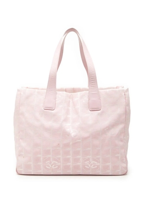 CHANEL Pre-Owned 2003-2004 New Travel Line Nylon tote bag - Pink