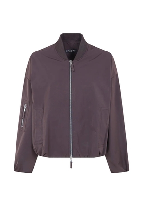 DRHOPE zip-up bomber jacket - Brown