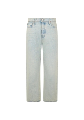 MOTHER faded straight-leg jeans - Blue