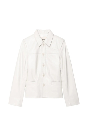 Zadig&Voltaire Liamys leather jacket - White