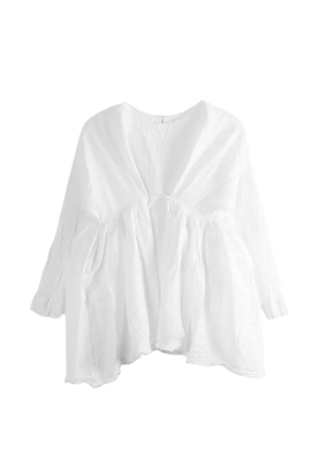 Daniela Gregis gathered-detail shirt - White