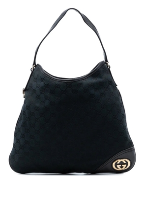 Gucci Pre-Owned 2000-2015 GG Canvas New Britt hobo bag - Blue