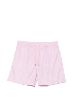 FeFè drawstring-waist swim shorts - Pink