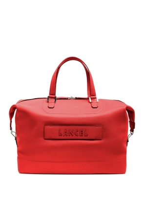 Lancel Ninon de Lancel logo-handle weekend bag - Red