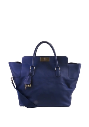 Hermès Pre-Owned 33 Toolbox tote bag - Blue