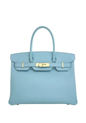 Hermès Pre-Owned 2015 Epsom Birkin Retourne 30 handbag - Blue