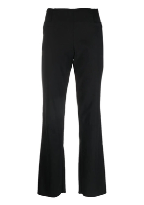 Gucci Pre-Owned 2000s side-buckles straight-legged trousers - Black