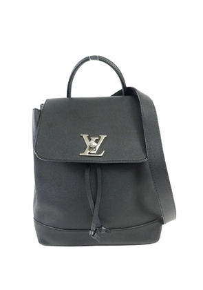 Louis Vuitton Pre-Owned Lock Me leather backpack - Black