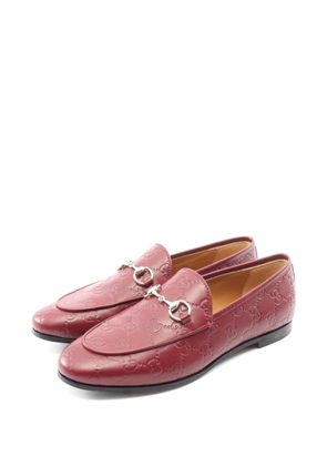Gucci Pre-Owned 2010s Jordaan loafers - Red
