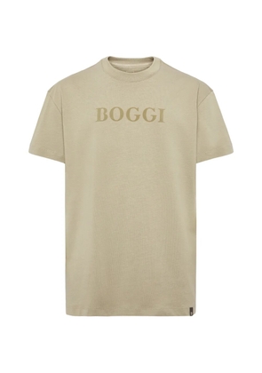 Boggi Milano cotton T-shirt - Neutrals