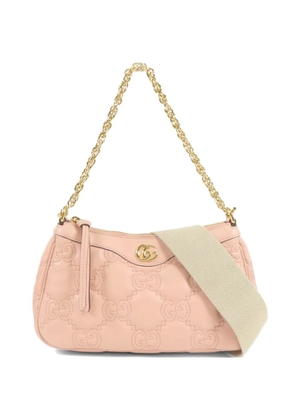 Gucci Pre-Owned GG Matelassé chain shoulder bag - Pink
