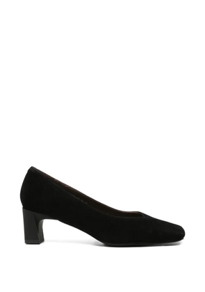 LINDA BAUMANN square-toe block-heel pumps - Black
