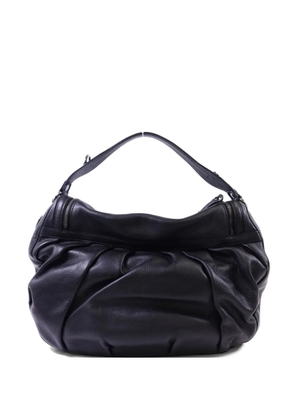 Gucci Pre-Owned pebbled leather shoulder bag - Black