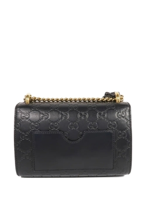 Gucci Pre-Owned small Padlock GG shoulder bag - Black