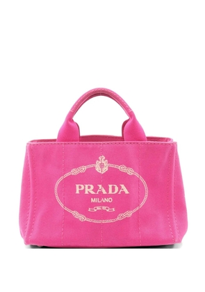 Prada Pre-Owned 2000s Canapa canvas tote bag - Pink