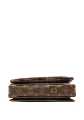 Louis Vuitton Pre-Owned MM Pochette Métis Monogram canvas satchel - Brown