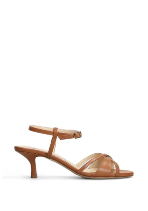 Fabio Rusconi crossover-strap buckle-fastening sandals - Brown